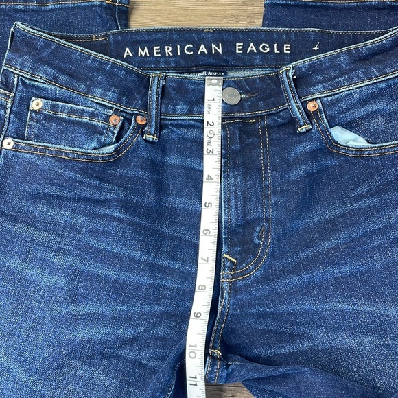 American Eagle Men’s Original Bootcut Jeans, dark wash, size 31 x 34 - Picture 5 of 10